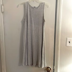 Gray summer dress